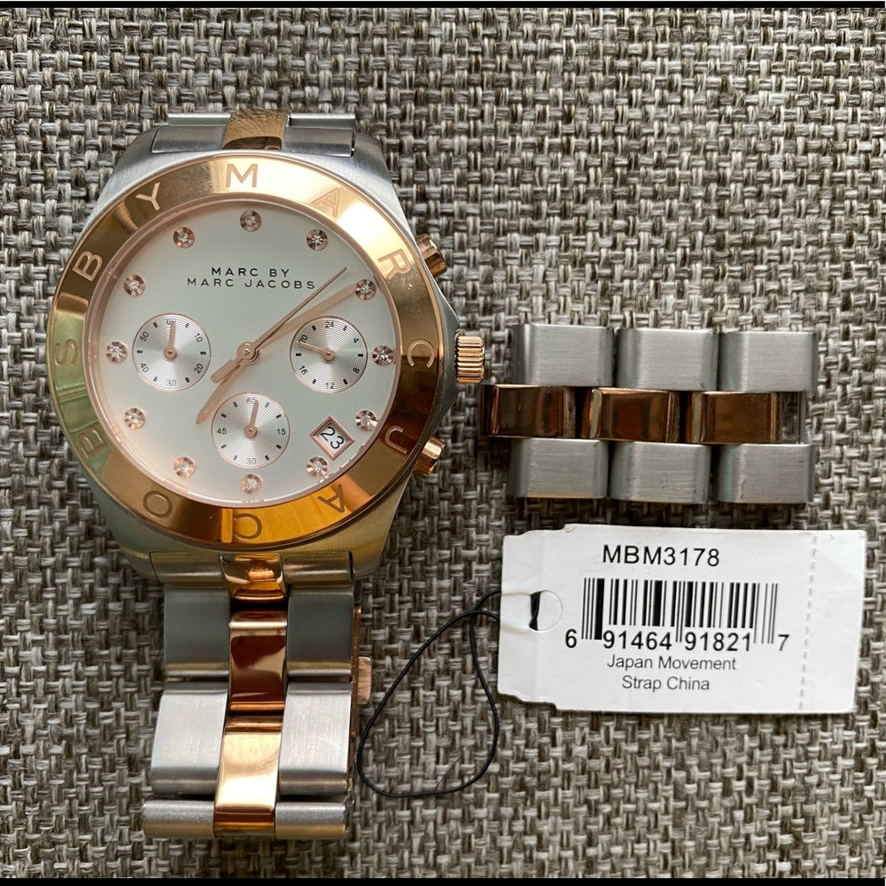 Marc Jacob chronograph MBM3178 watch
